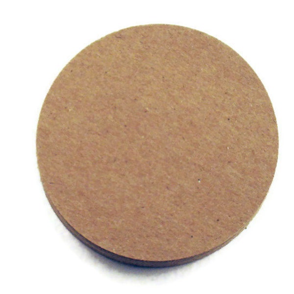 Three Inch Die Cut Paper Circles  in  Krafty Kraft Set of 30