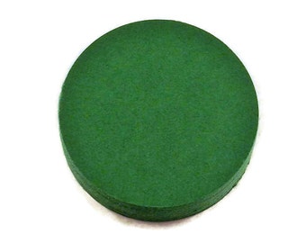 Die Cut Paper Circles  2 inch Circles in Evergreen  Quantity 50