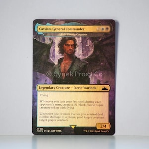 acotar mtg cards ACOTAR Magnetic Bookmark