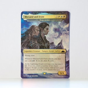 acotar mtg cards Official Playing Set They gain haste Acotar Magic the Gathering -