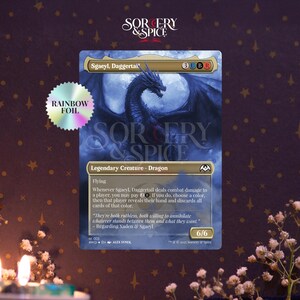 mtg rainbow cards Magic: The Gathering Secret Lair Mint / near mint condition trading card Maskwood Nexus - Double Rainbow