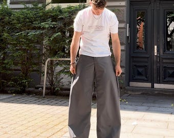 パンツ y2k opium wideleg cargo half pants 00s y2k opium wide cargo half pants jorts - メルカリ