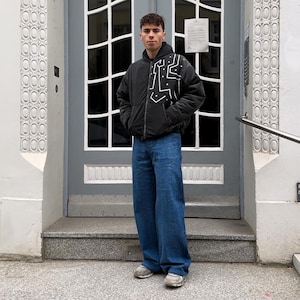 PDF Sewing Pattern Straight Cut Baggy Jeans XS-XL