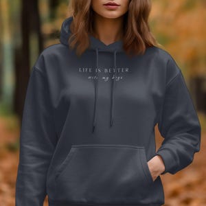 Life Is Better With My Boys Hoodie, Unisex Hoodie, Perfect Gift For Whole Family, Comfortable Everyday Sweatshirt, Casual Wear image 7