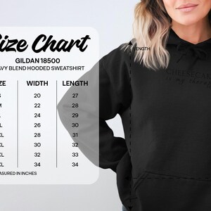 Sudadera con capucha Cheesecake Is My Therapy, sudadera con capucha con cita divertida, sudadera con capucha inspiradora, sudadera con capucha informal cómoda, sudadera con capucha con gráficos de moda, regalo único imagen 10