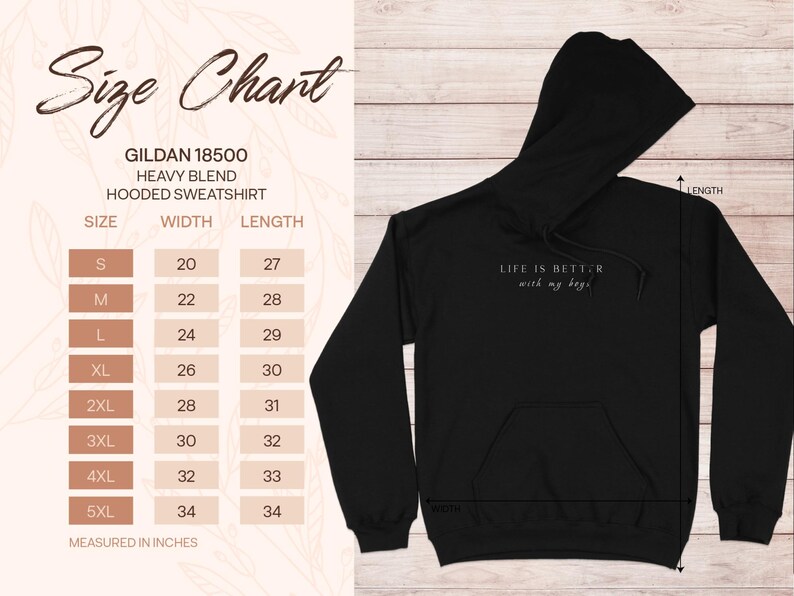 Life Is Better With My Boys Hoodie, Unisex Hoodie, Perfect Gift For Whole Family, Comfortable Everyday Sweatshirt, Casual Wear image 9