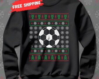Haloumoning Sweat-shirt Noël Fille - Pull Amusant Col Rond Hiver Enfant 4-16 Ans
