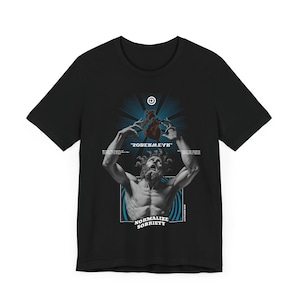Soberwear Unisex T-Shirt | Normalize Sobriety Tee | Recovery Shirt for Men & Women | Sobriety Apparel