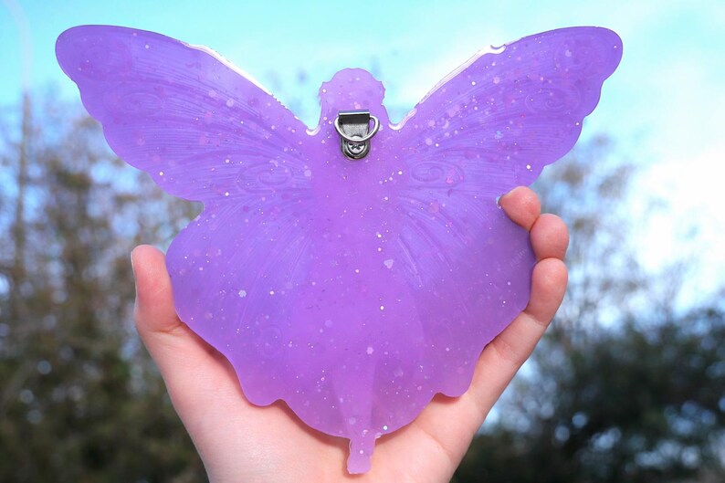 Handmade Resin Fairy Wall Decor, Kids Room Wall Art, Fairy Nursery Wall Decor, Room Decor Aesthetic, Fairy Home Decor, Fantasy Decor image 6