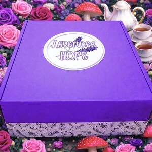 Alice In Wonderland Girls Gift Box, Birthday Gift Box, Kids Gifts, Christmas Gifts For Kids, Custom Girl Gifts, Unique Kid Gift, Tween Gifts image 13