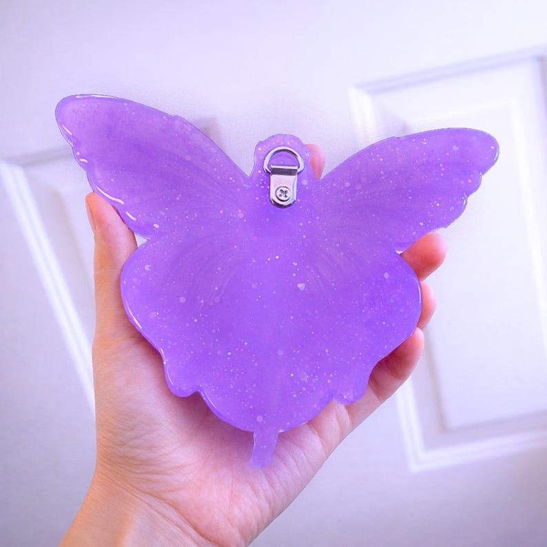 Handmade Resin Fairy Home Decor, Fantasy Wall Decor, Baby Girl Nursery Decor, Room Decor, Kids Wall Art, Wall Hanging Fairy, Entryway Decor image 8