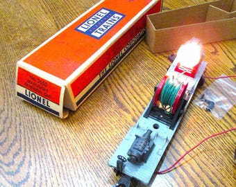 Vintage Lionel No. 3650 Searchlight Extension Car O Gauge