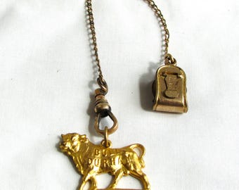 Cadena antigua para reloj MS Fab con sello de cera