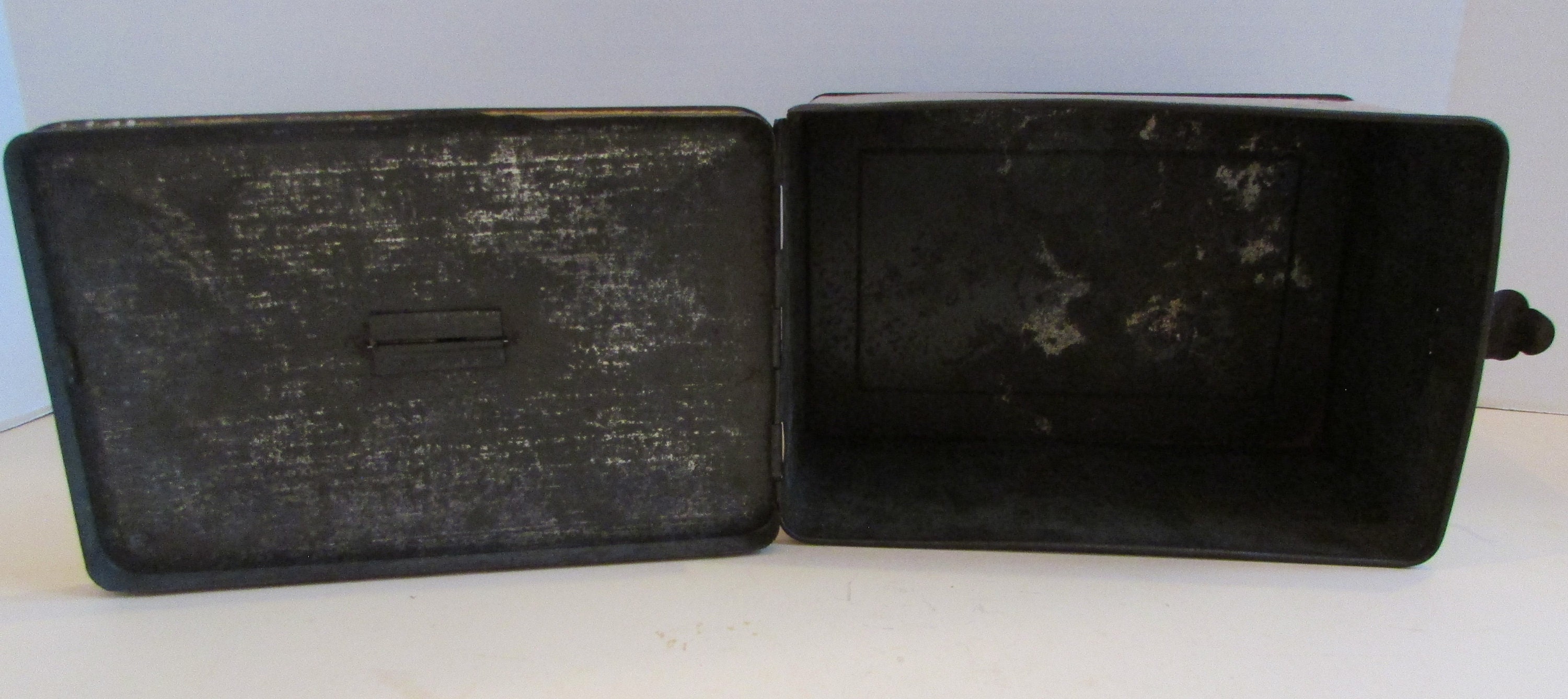 Antique Pedro Cut Plug Tobacco Tin Litho Lunch Pail Tin Can