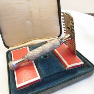 Vintage Durham Duplex Safety Razor W/ Case & Blades - Etsy