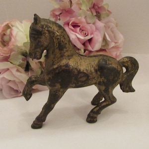 Vintage Pony Cast Iron Still Bank