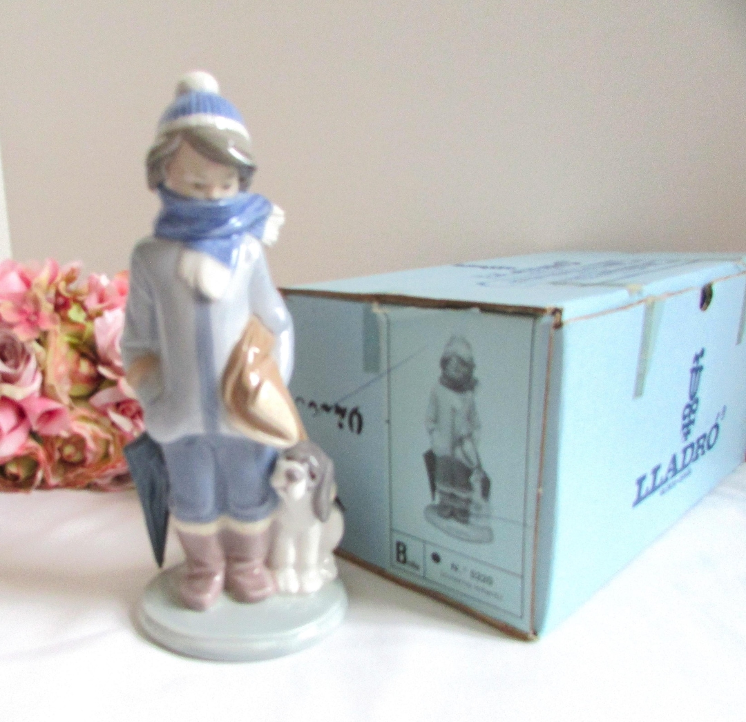 ヴィンテージ リヤドロ「冬」 1984年廃盤 #5220 - Etsy 日本