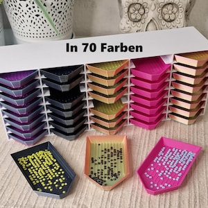 Diamantmålning, Diamantmålning, 40-talsgarage, förvaring, bricka, kombinerbar, Art. 12