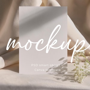 convite mockup, cartão branco mockup em branco, cartão de felicitações psd, mockup de casamento, mockup de chá de bebê, mockup de papelaria, mockup de cartão 5x7"