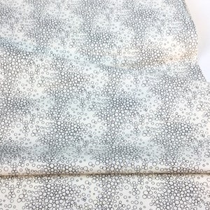 Ghastlie Bubble Natural Fabric ~ Ghastlie Lake Collection from Alexander Henry, 100% Cotton Sheeting