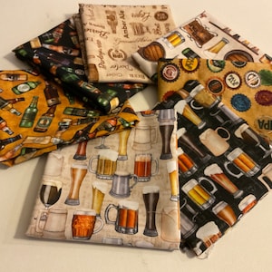 7 Fabrics On Tap Bundle ~ On Tap Collection from Dan Morris for QT Fabrics ~ Open your beer. Close your apps!