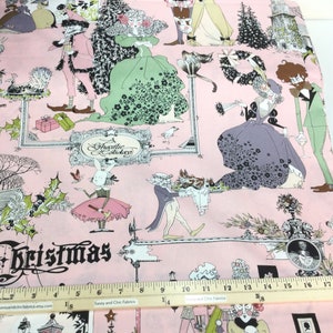 A Ghastlie Christmas Bone /Dove /Blush / Sage Fabric A Ghastlie Getaway Collection by Alexander Henry Fabrics,100% Quilting Cotton image 8