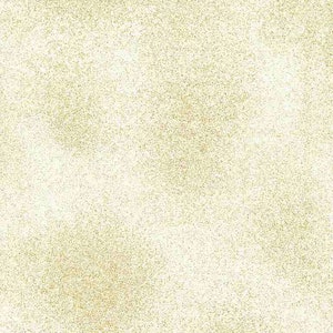 Shimmer Ivory with Gold Speckles Fabric ~ Timeless Treasures Fabrics, 100% Quilting Cotton