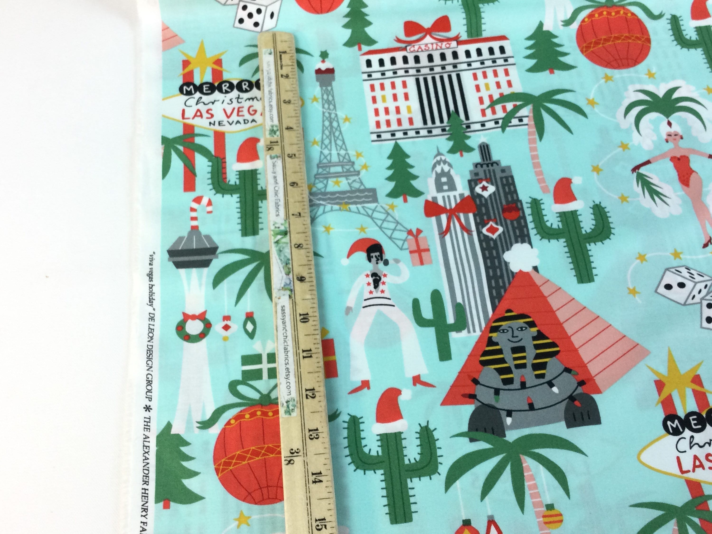 Blue Colors from Christmas Time Collection for Alexander Henry