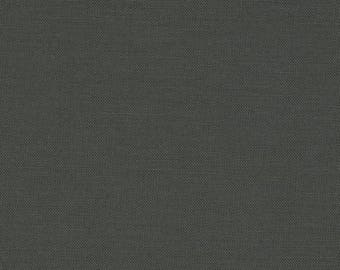 CHARCOAL Color Kona Cotton Solid Fabric  ~  Robert Kaufman Collection ~ 100% Quilting Cotton Fabric, 44" wide