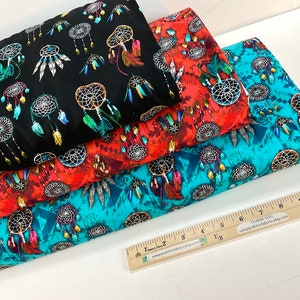 Dream Weaver Black or Turquoise Fabrics ~ Southwest Collection from Michael Miller Fabrics, 100% Quilting Cotton