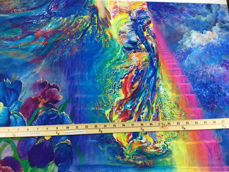 Ray of Hope Big Panel Fabric Digitally Printed Ray of Hope Etsy