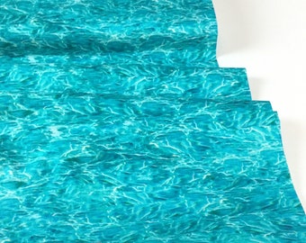 Digital Water Water Fabric ~  Picture This Collection for Robert Kaufman Fabrics,100% Quilting Cotton Fabric