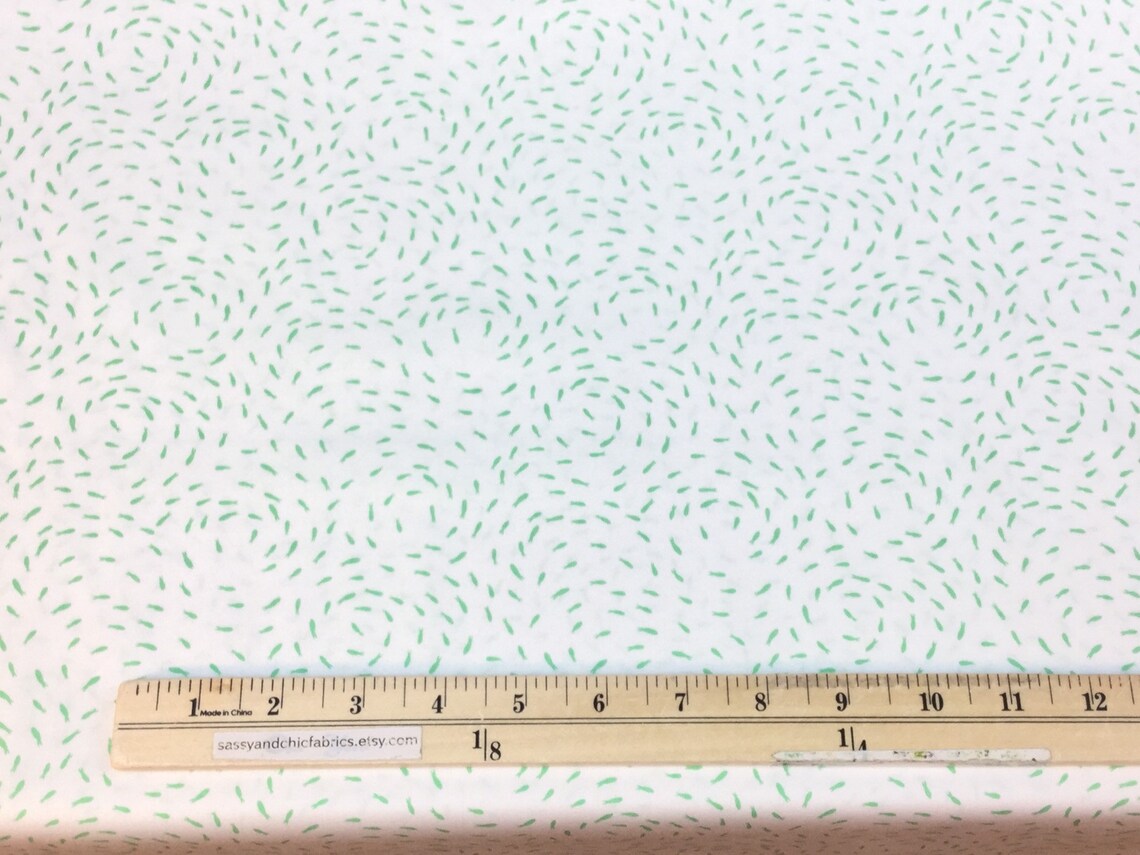 Jordan Pond Seafoam Fabric Acadia Collection by Betsy Siber Etsy