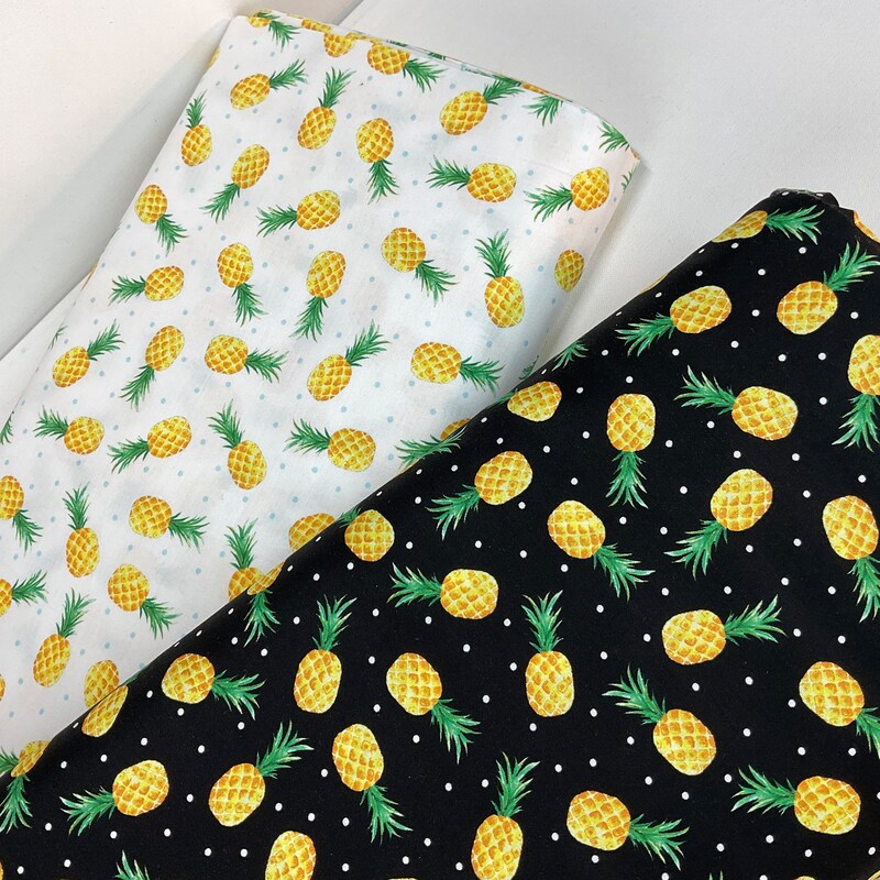 Pineapple Fabric - Etsy