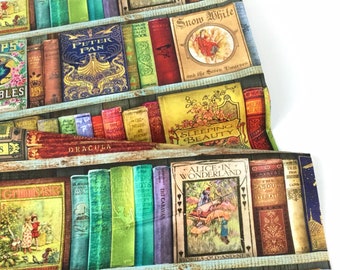 Library Books Antique Fabric ~ Library Of Rarities Collection by Gary Walton for Robert Kaufman Fabrics, 100% Cotton Quilt Fabric