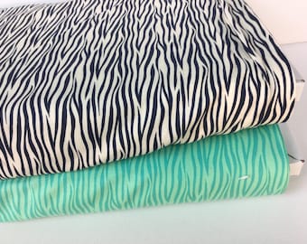 Butterfly Dance Bark 2 Colors: Mint or Navy, 100% Cotton Fabric ~ Butterfly Dance Collection Designed by Sally Kelly for Windham Fabrics