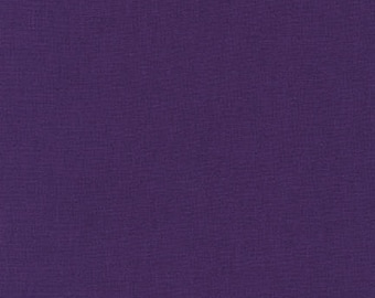 PURPLE Color Kona Cotton Solid Fabric  ~  Robert Kaufman Collection ~ 100% Quilting Cotton Fabric