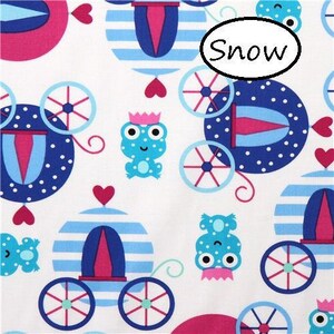 By the Yard ~Frog Prince Snow Fabric ~ from A Princess Life Collection by Ann Kelle for Robert Kaufman, 100% Quilting Cotton