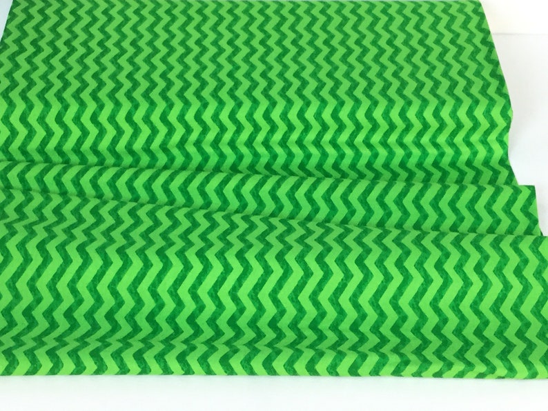 SALE by the Yard Melon Zig Zag Green Color Fruit Salad - Etsy