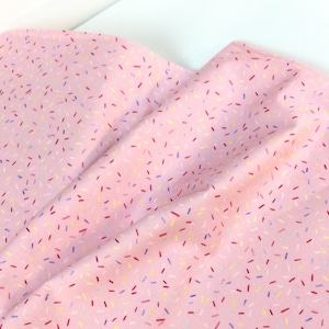 A Sprinkle of This PINK Color Fabric ~ BAKE SALE by Louise Nisbe for Michael Miller, 100% Quilting Cotton
