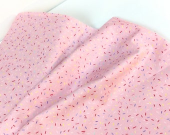 A Sprinkle of This PINK Color Fabric ~ BAKE SALE by Louise Nisbe for Michael Miller, 100% Quilting Cotton