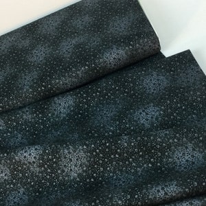 Fusions Black Fabric ~ from Fusions® 4070 Collection by Robert Kaufman, 100% Quilting Cotton Fabric