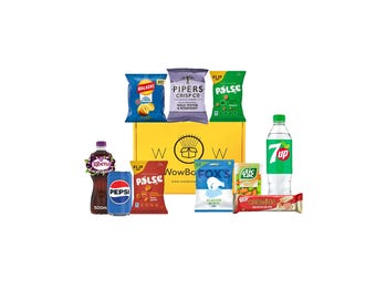 WowBoxMe Discovery Wow Box Ultimate Snack Variety Pack with Treats Gift Box