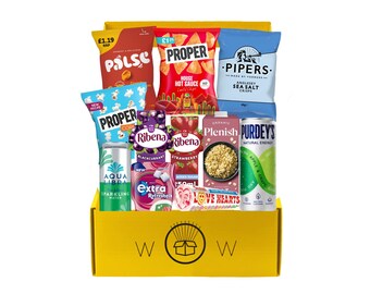 WowBoxMe Vegan Snack Box Sweet And Savory Plant Based Treats