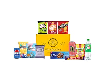 WowBoxMe Movie Night Wow Box Snacks for Movie Nights With Friends Family