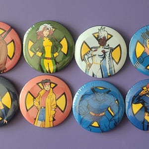 Mutant Men 97 button pins
