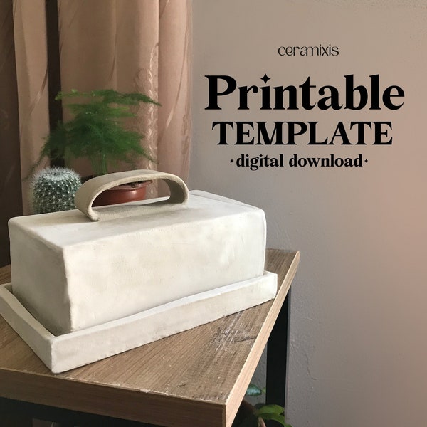 Pottery Templates for Slab Etsy