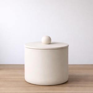 Deckeldose Plattenbau Vorlage | Keramik Vorlage | Keramikwerkzeug | Handarbeit | Digitaler Download