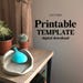 Spoon Rest Slab Building Template | Ceramics Tools | Clay Templates ...