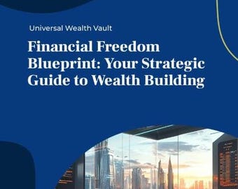 Financial Freedom Blueprint: Wealth Building Workbook (Digital Download)